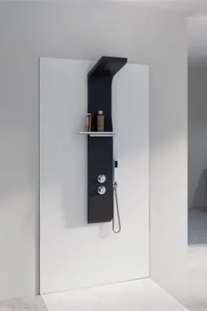 Acheter En Ligne Colonne de douche Aquamoon thermostatique Noir