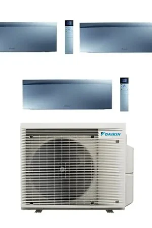 Achat Immédiat Climatiseur tri split Emura 3 4MXM68A9, Tailles 20 + 20 + 35 Argent