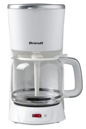 Satisfait Ou Remboursé Cafetière 18 tasses CAF1318S à filtre blanc et silver