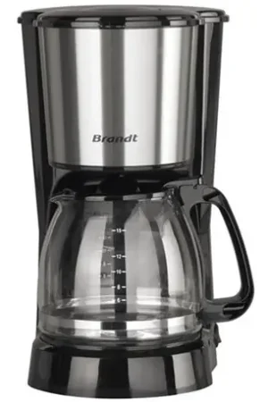 Cafetière 15 tasses CAF815X à filtre inox et noir Prix Promo