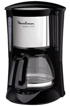 Retour Gratuit Cafetière 6 tasses. Subito FG150813 à filtre noir et inox