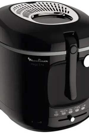 Retour Gratuit Friteuse Mega XXL 2 kg de frites AM480870 1800 Watts noir