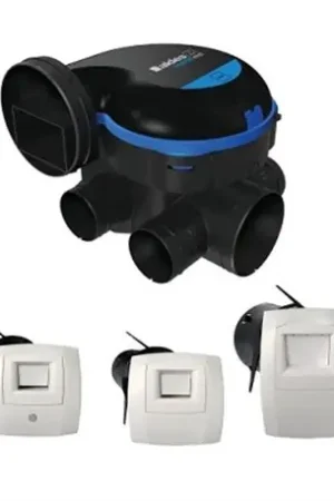VMC Hygroréglable Aldes EasyHOME Hygro Premium Kit Groupe + Bouches CORD Micro Watt - Réf : 11033036 Retour Gratuit