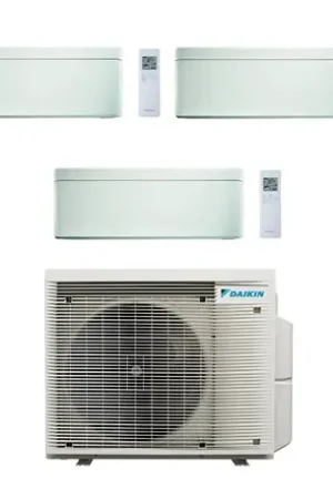Achat Immédiat Climatiseur tri split Stylish 3MXM68A9, Tailles 15 + 15 + 20 Blanc