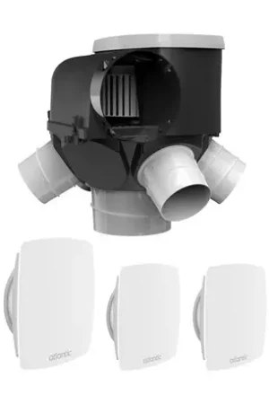 VMC simple flux Autocosy Kit avec 3 bouches Line - Réf : 412288 Dernière Chance