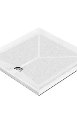 Vente Directe Receveur de douche Braddan 80x80 cm avec bonde