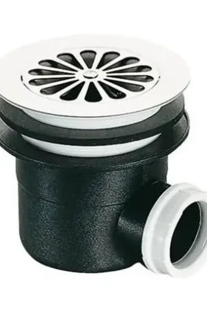 Bonde siphon ø90 mm sortie horizontale D5814AA Satisfait Ou Remboursé