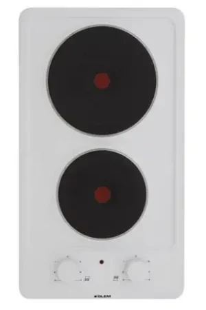 Prix Cassé Table de cuisson GT320WH électrique commandes manettes