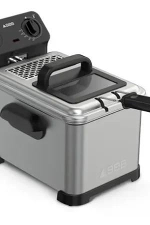Friteuse 1.3 kg semi-pro Family Pro 4 L FR506D00 2400 Watts inox et noir Expédié Aujourd'hui