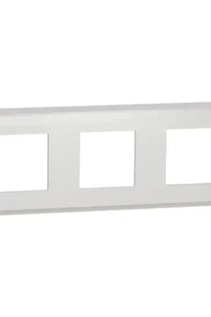 Acheter Direct Plaque de finition Unica Pro NU400618 Blanc 3 postes