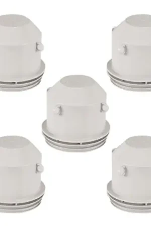 Vente Flash Lot de 5 boites de centre Pour incorporation béton lisse Ø85 mm