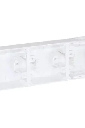 Vente Directe Boîtier à entrée directe 3 postes horizontal Blanc