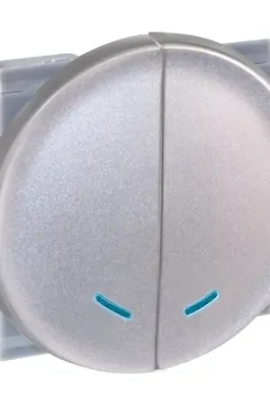 Usine Directe Commande Combiné poussoir avec voyant Silver