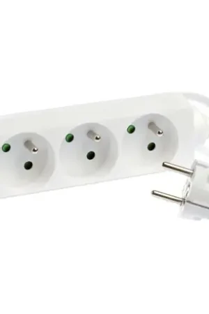 Vente Flash Bloc multiprise 3G1 mm² 3 prises 2P+T 16A sans interrupteur L1m