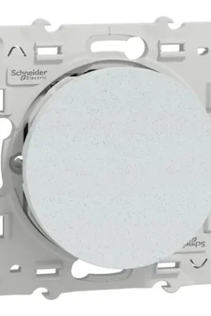 Achat Immédiat Bouton-poussoir sans marquage Odace S510206 Blanc recyclé brillant