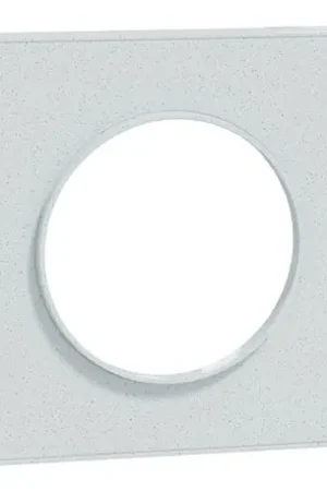 Achat Immédiat Plaque de finition Odace Touch S510802 Blanc recyclé 1 poste