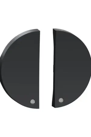 2 demi enjoliveur anthracite livré sans LED Odace S540298 Anthracite Acheter En Ligne