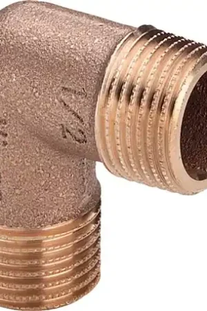 Marque Lot de 10 Coudes plomberie 90 bronze 3/4" - Réf : 317980