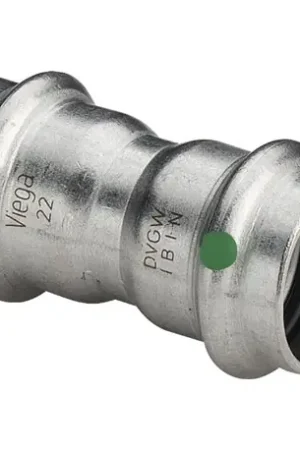Expédition Rapide Lot de 10 manchons plomberie Sanpress Inox avec SC-Contur Ø15 - Réf : 436155