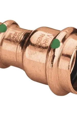 Manchon plomberie réduits cuivre femelle-femelle Profipress avec SC-Contur Ø15x12 - Réf : 325770 Soldes