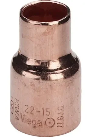 Lot de 10 manchons plomberie réduits cuivre femelle-femelle Ø35x22 mm- Réf : 109738 Meilleure Vente