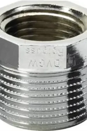 Vente Directe Lot de 5 Pièces de réduction mâle-femelle Chromé 1/2"x1/4" - Réf : 447984