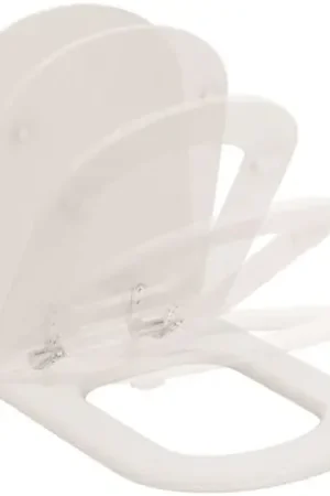 Dernier Modèle Abattant WC Frein de chute Blanc E251801