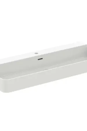 Lavabo Conca 120x45 cm avec trop-plein T3838V1 Offre Exclusive