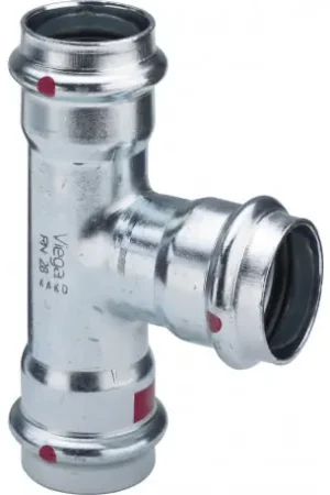 Té plomberie Prestabo avec SC‑Contur Ø54x42x54 - Réf : 558840 Acheter Direct