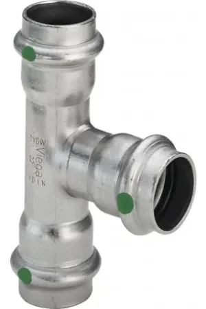 Achetez Aujourd'hui Té plomberie Inox Sanpress avec SC-Contur Ø42x35x42 - Réf : 435837