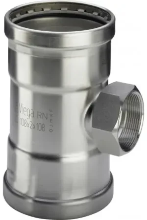 Té plomberie Sanpress InoxxL avec SC-Contur Ø108x2"x108 - Réf : 482916 Commander Maintenant