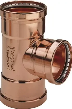Bon Marché Té plomberie cuivre ProfipressxL avec Sc-Contur Ø64x54x64 - Réf : 577759