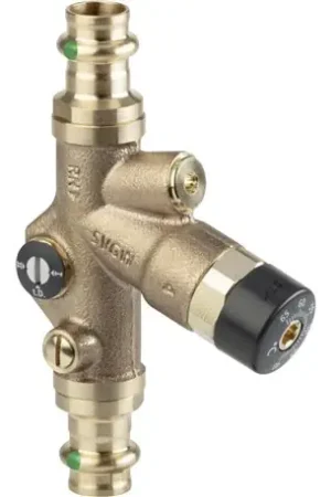 Vanne de régulation de circulation bronze Easytop vanne thermostatique avec SC‑Contur Ø22 - Réf : 778828 Commander Vite