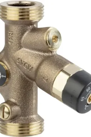 Vanne de régulation de circulation bronze Easytop vanne thermostatique Ø20 - Réf : 778880 Must-Have