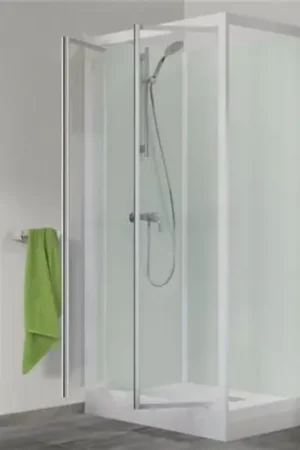 Acheter Direct Cabine de douche Kineprime Glass 100-120 angle Mécanique Porte pivotante 120x80 cm