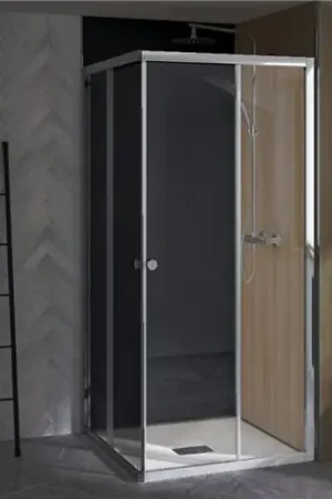 Achat Immédiat Porte de douche Supra A 100 cm version droite Profilé chromé