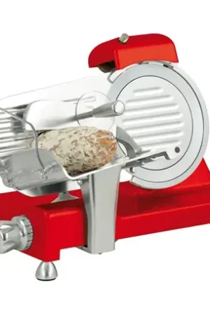 Achat Immédiat Trancheuse à jambon CTJ195BR 150 Watts rouge Ø195 mm