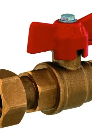 Lot de 10 vannes de dérivation Ø femelle 3/4" - mâle 3/4" - Réf : 07659 Offre Exclusive