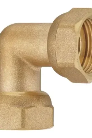 Dernier Modèle Lot de 10 coudes à écrou libre Ø écrou 3/4" - écrou 3/4" - Réf : 01687