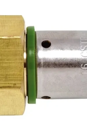 Bon Marché Lot de 10 raccords à sertir femelle à écrou tournant Ø 16 1/2"- Réf : 17003
