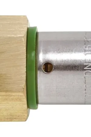Certifié Lot de 10 Raccords à sertir femelle fixe Ø 20 1/2" - Réf : 17015
