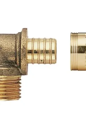 Bon Marché Lot de 10 raccords à glissement coudé mâle Ø 25 3/4" - Réf : 16175