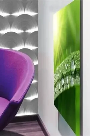 Affaire À Saisir Radiateur à inertie ISP-MM Meadow 750 RF Motif Herbe 800 Watts Horizontal - Réf : 880211750