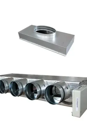 Vente Flash Pack Plénum QAI Medium IB8 4 sorties pour gainable Mitsubishi PEAD 60/71