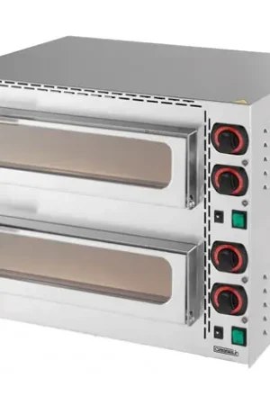 Four a pizza CFRP2400 Ø 35 cm x 2 chambres 400°C Meilleur Choix