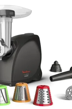 Jusqu'à Épuisement Des Stocks Hachoir à viande HV4 Meat mincer ME472832 2000 Watts noir