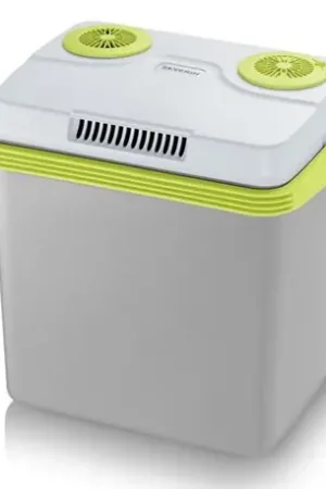Glacière électrique 2925 25 Litres grise et verte Commande En Gros