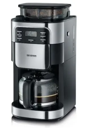 Cafetière filtre 4810 avec broyeur à grains noir et inox Prix Cassé