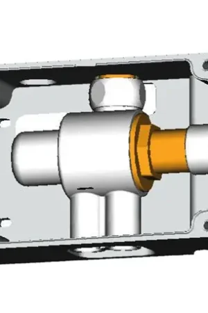 Boîtier thermostatique apparent pour robinetterie A3813NU Vente Flash