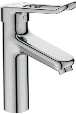 Vente Flash Mitigeur lavabo Okyris Pro Comfort poignée ajourée, sans tirette ni vidage D2517AA
